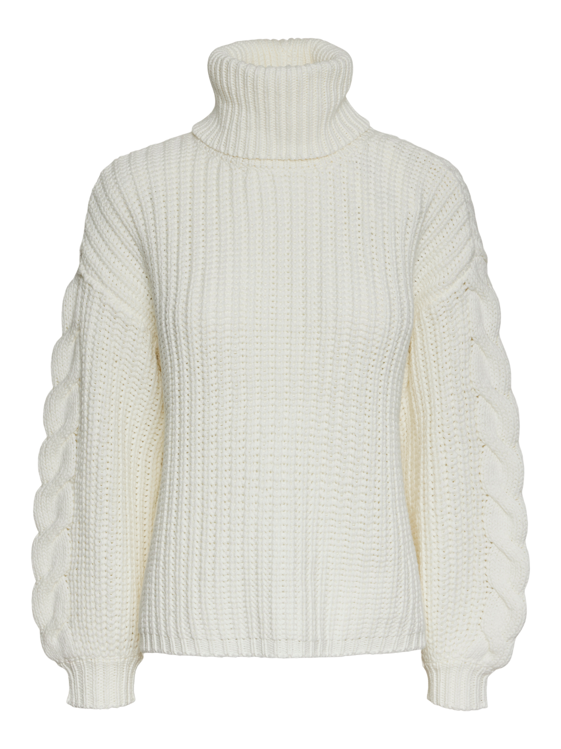 YASSANNE Knit Rollneck Pullocer Birch