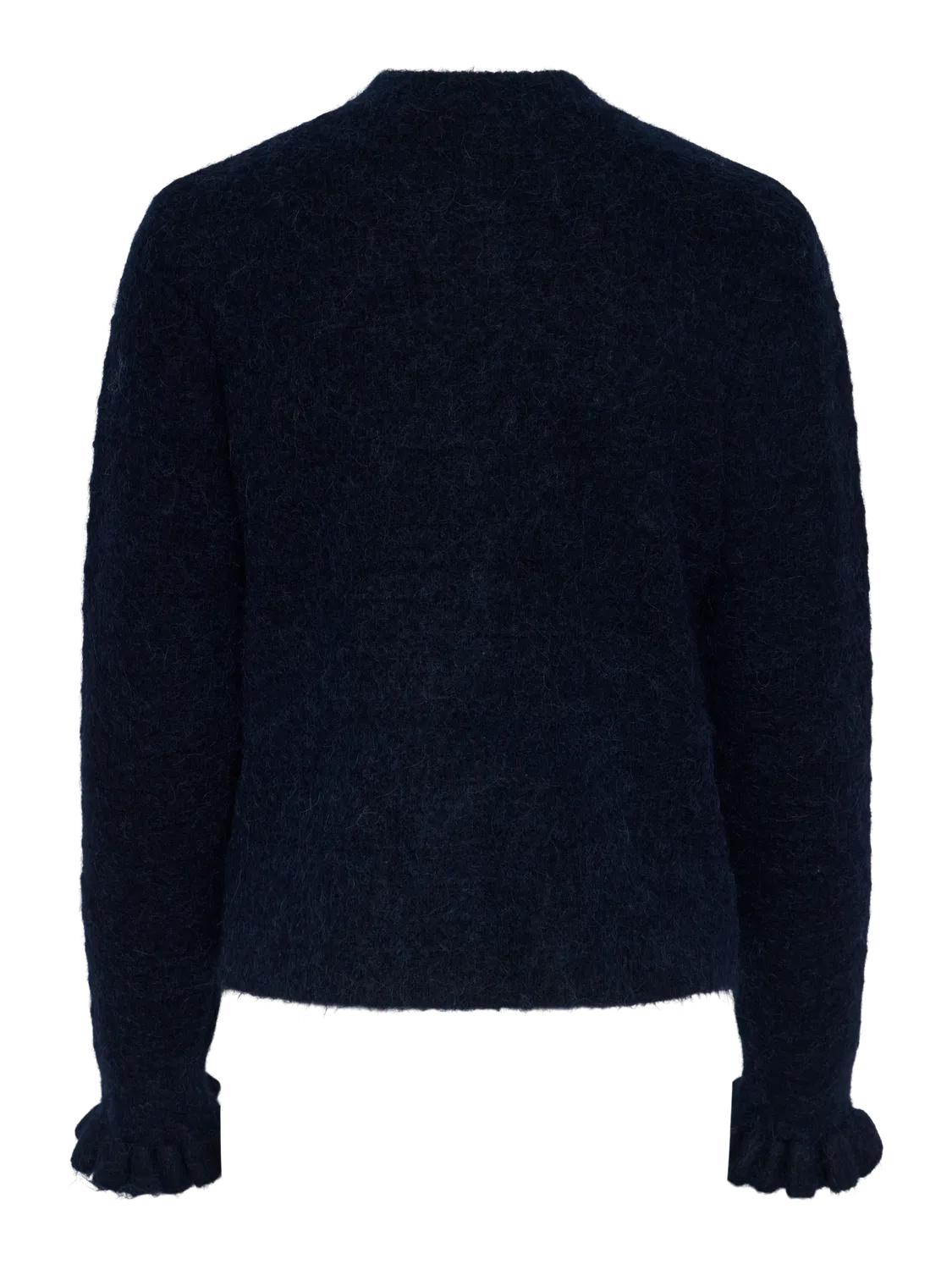 YASTHELLIS Knit Cardigan Navy Blazer