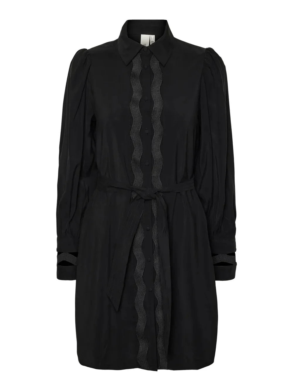 YASUNICA Shirt Dress Black