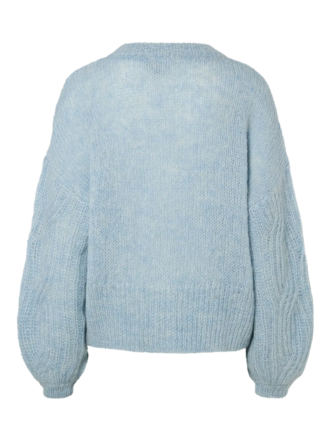 YASZUMA Knit Cardigan Clear Sky