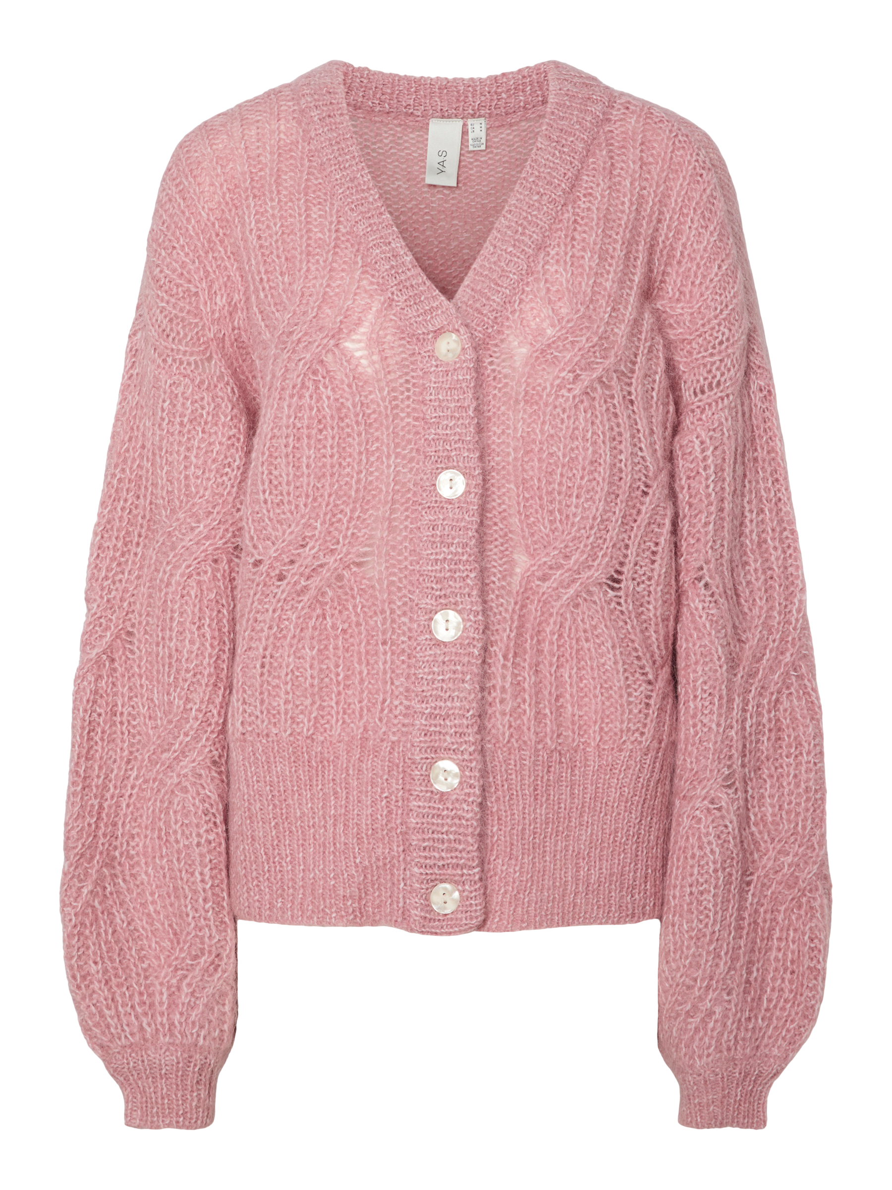 YASZUMA Knit Cardigan Lilas