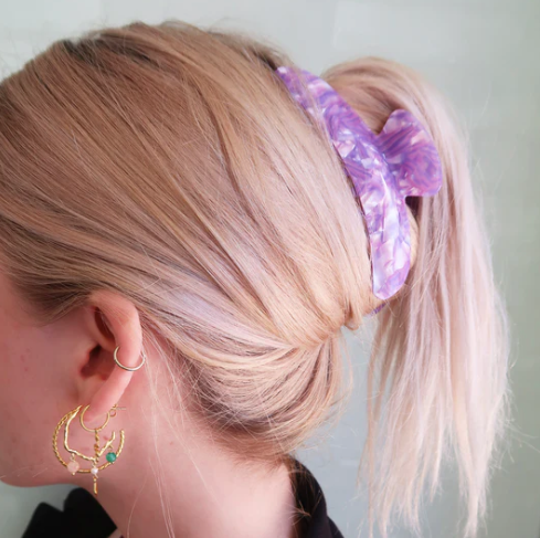 Wilma Hair Claw Purple Pink