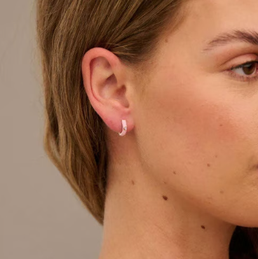 Stone Pink Earring