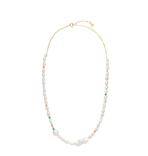 Anne Sofie Krab X Sistie Peal Necklace Gold-Plated