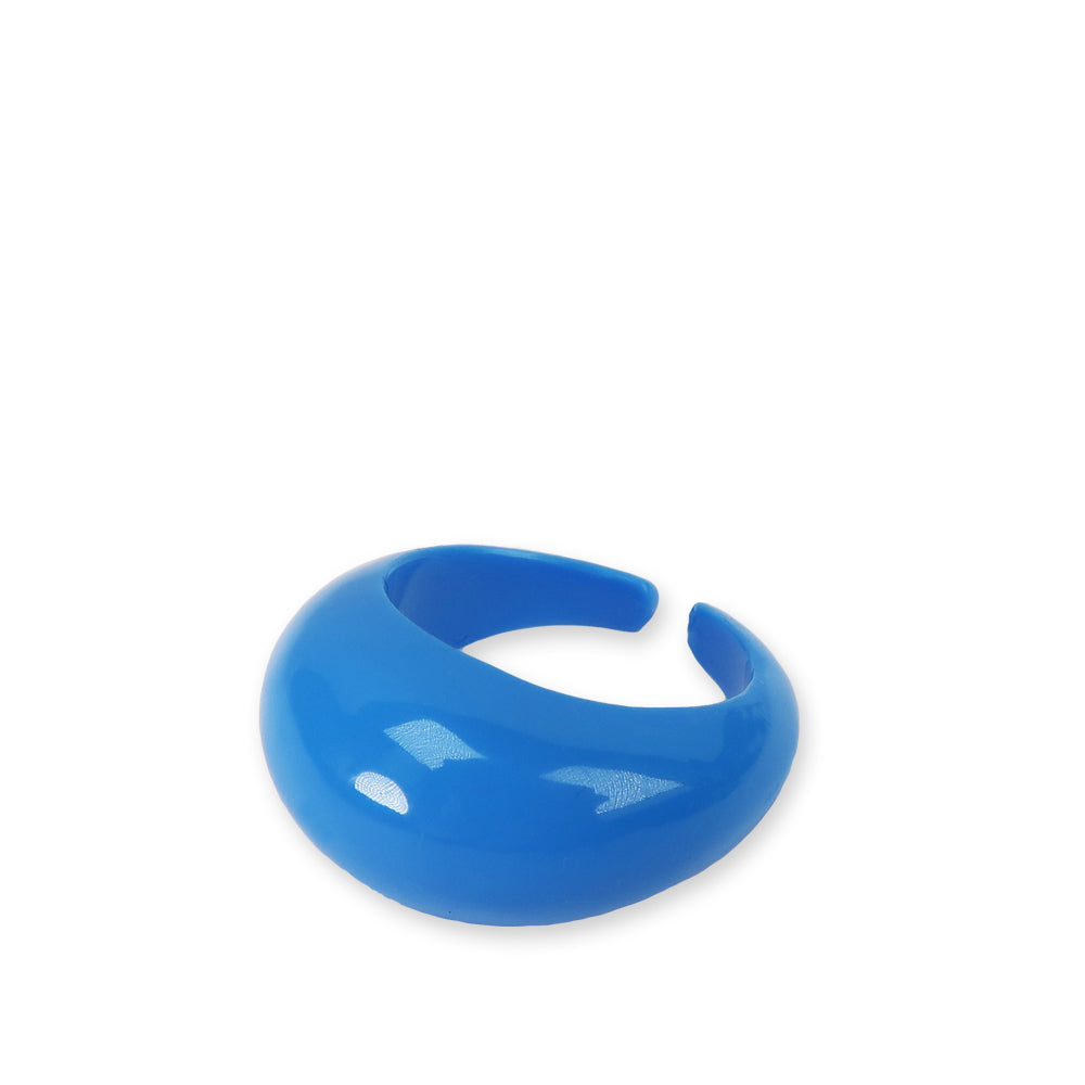 Caroline Chunky Ring Blue