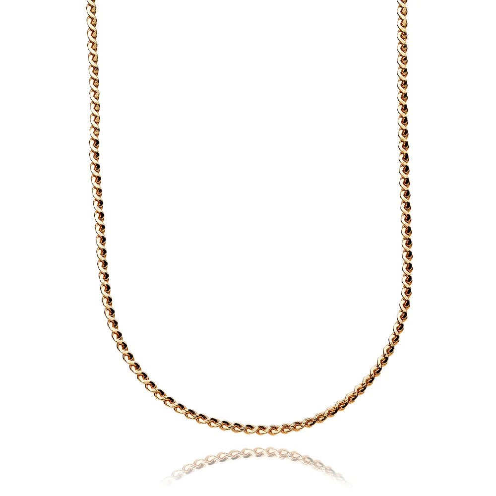 Molly Necklace Gold Plated Silver Basic